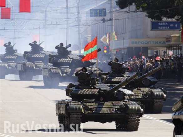 Парад Победы в Тирасполе.