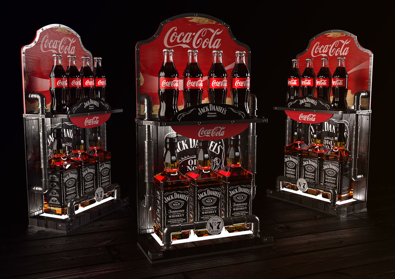 Coca-Cola HBС является дистрибьютором спиртных напитков Brown-Forman c 2010 года.
