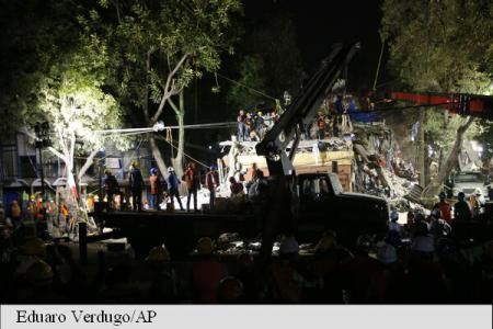 Seismul din Mexic: Bilanțul victimelor a urcat la 273 de persoane. Foto: agerpres.ro