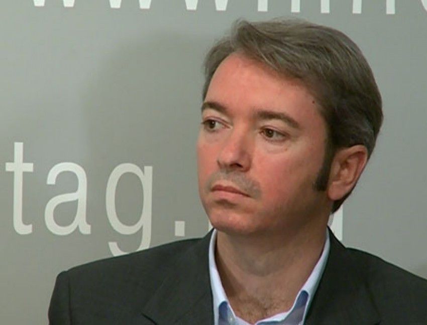 Viorel Țopa, își plânge prietenul și partenerul cu care a construit platforma și partidul condus de Andrei Năstase. Foto: publika.md