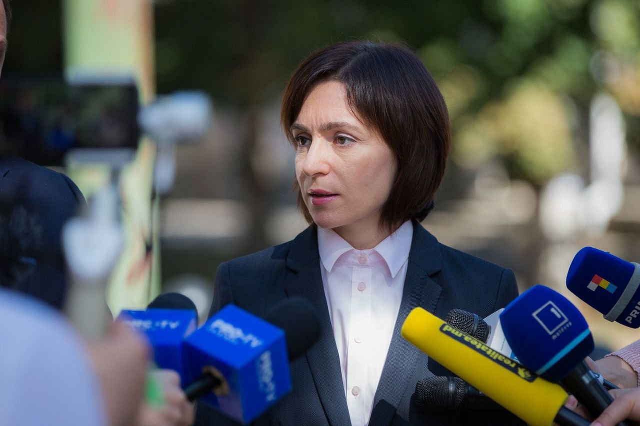 Президент Республики Молдова Майя Санду. 