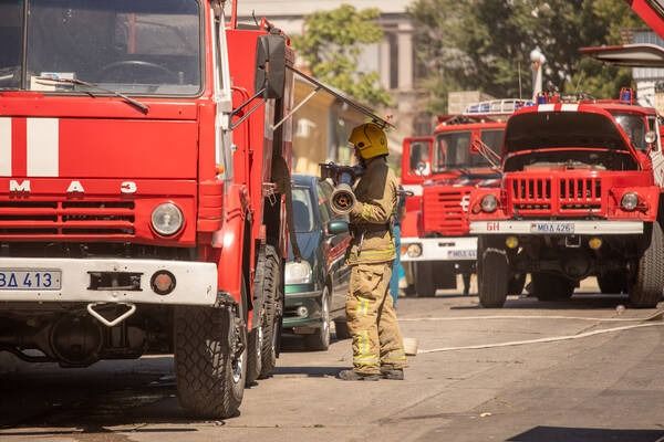За неделю в Приднестровье зарегистрировано девять пожаров.
