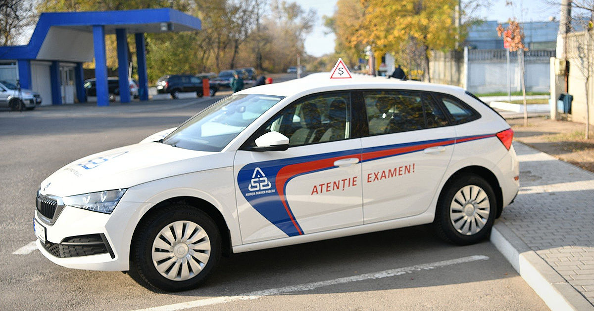 ASP extinde programarea online pentru examenul auto la Orhei și Căușeni.