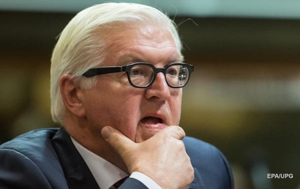 Министр иностранных дел Германии Франк-Вальтер Штайнмайер.
