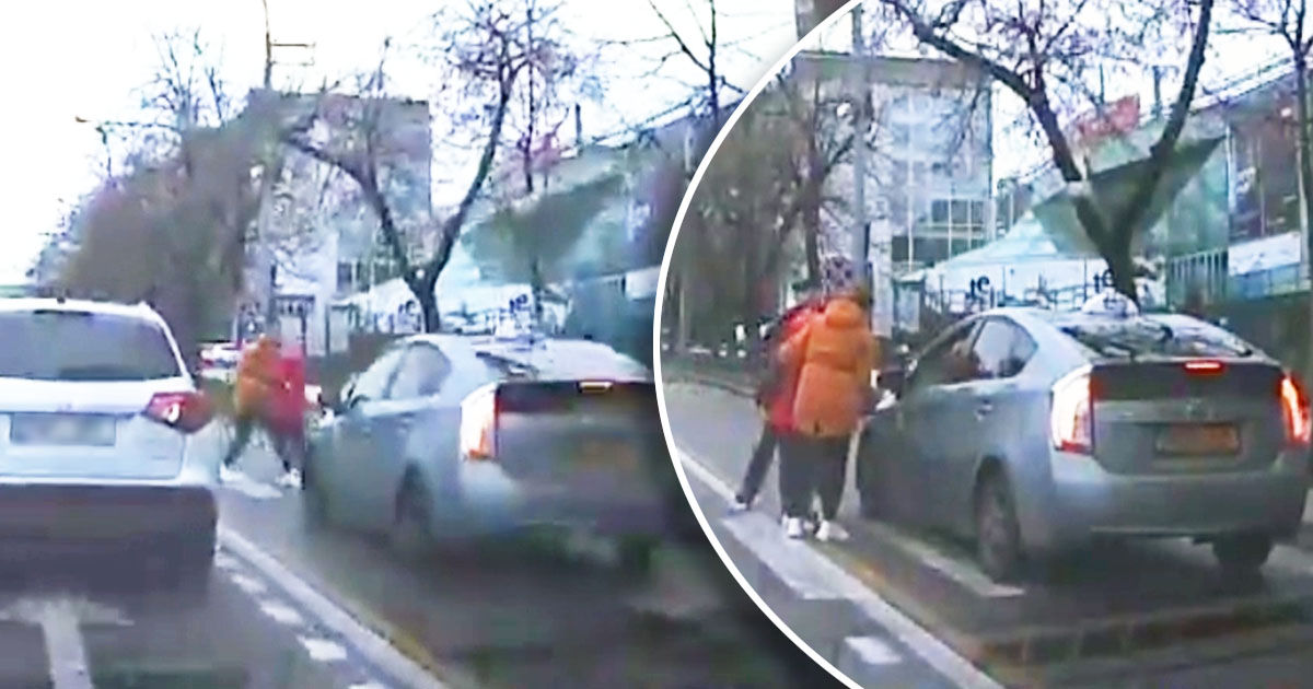 В Кишинёве таксист сбил человека на "зебре" и даже не вышел из машины. Коллаж: Point.md