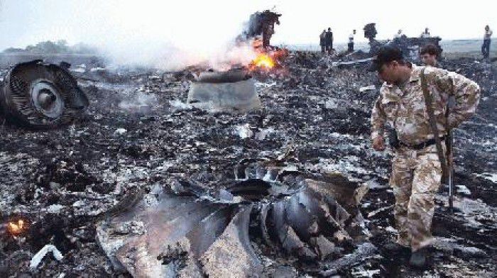 Rusia vinovată de prăbușirea zborului MH 17 Malaysia Airlines în sud-estul Ucrainei.  Foto: newsread.in