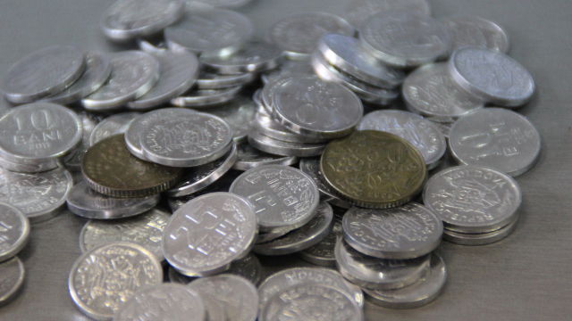 Banca Națională vrea să introducă monede de 1 leu și 2 lei. Foto: bani.md
