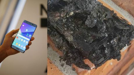 Avion evacuat din cauza unui telefon în flăcări.
