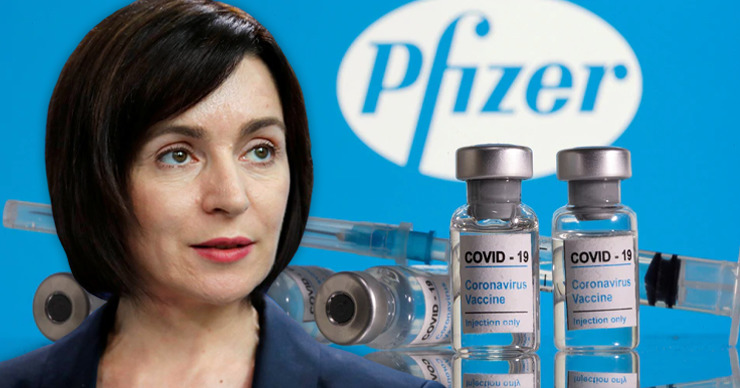 Санду: Pfizer даст Молдове зеленый свет на получение вакцины. Коллаж: Point.md
