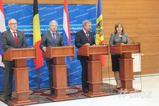 Miniștrii s-au mai întâlnit astăzi cu președintele țării, Nicolae Timofti și cu președintele Parlamentului, Igor Corman.