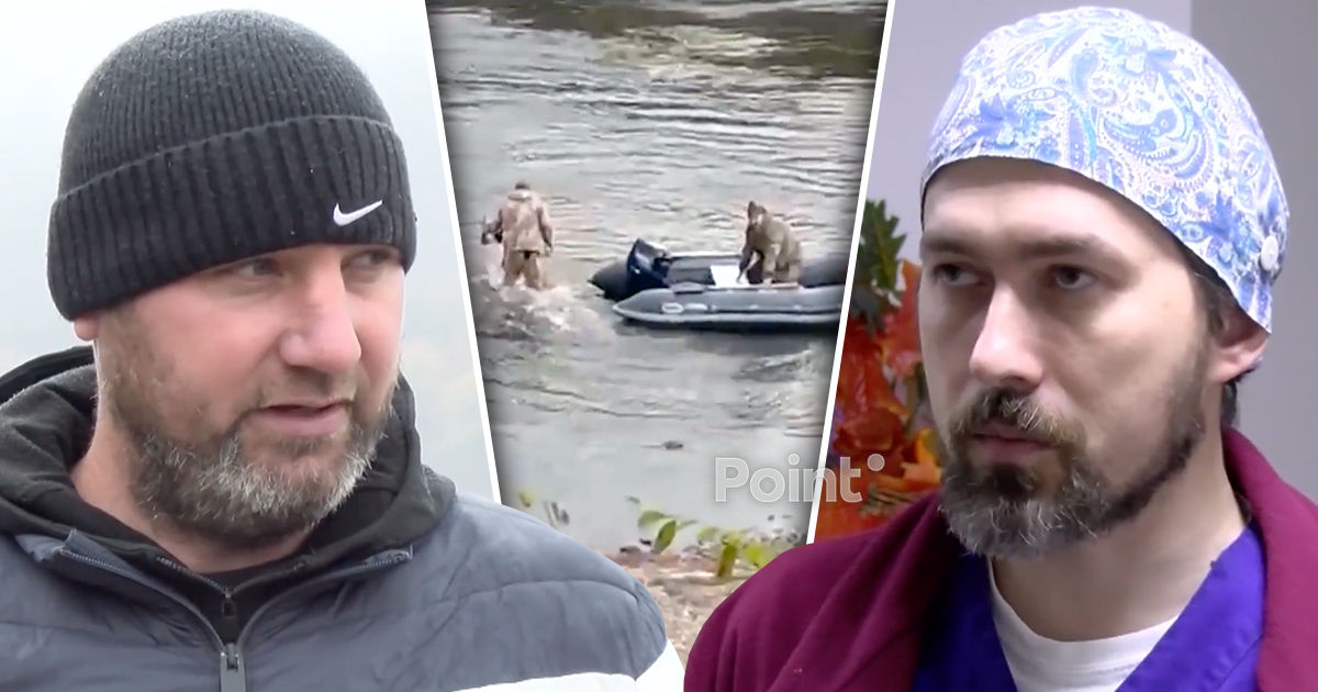 Очевидцы, спасшие украинца на Днестре: Его били палкой, хотели задеть винтом.