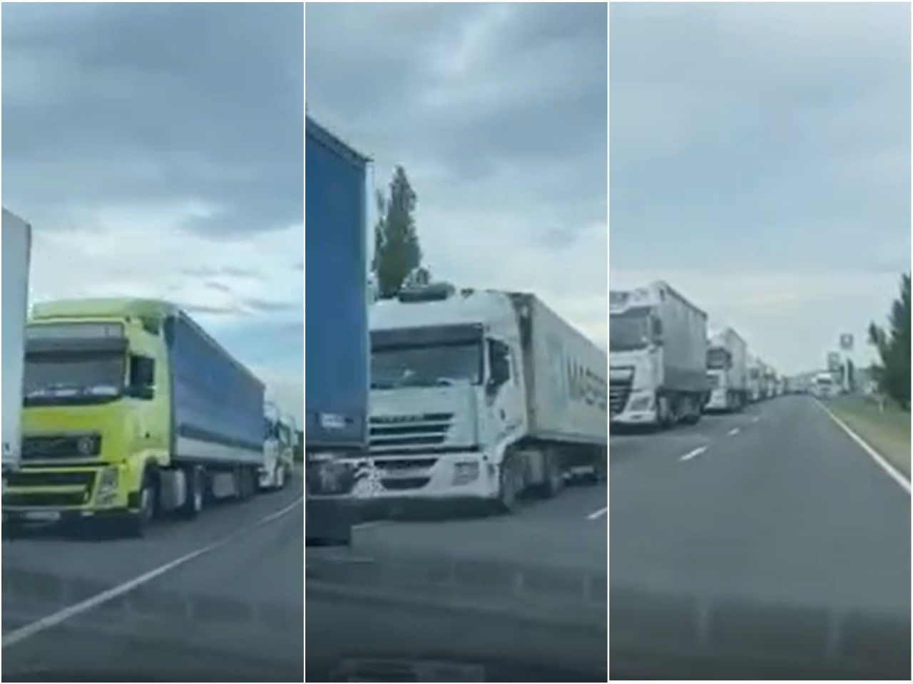 Чебан об очередях на КПП "Албица": Когда думаешь, что очереди вырастут, так и будет. Коллаж: Point.md