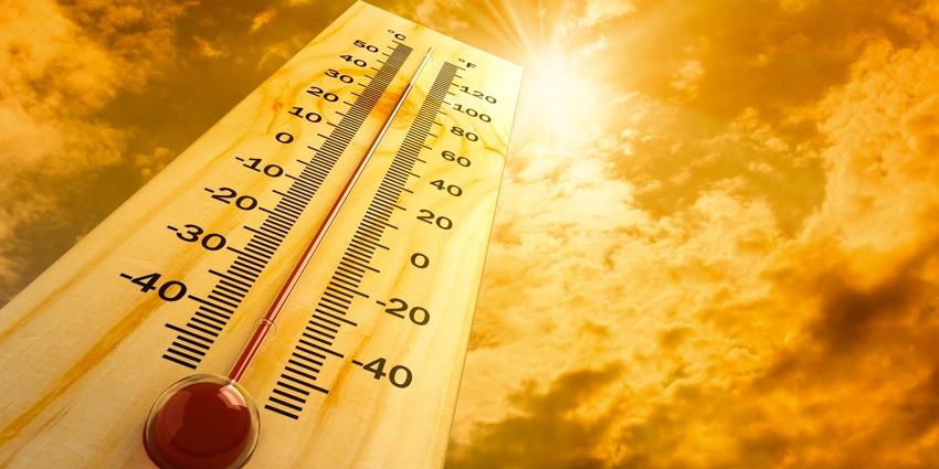 Temperaturi anormale pentru această perioadă, dar nu record
