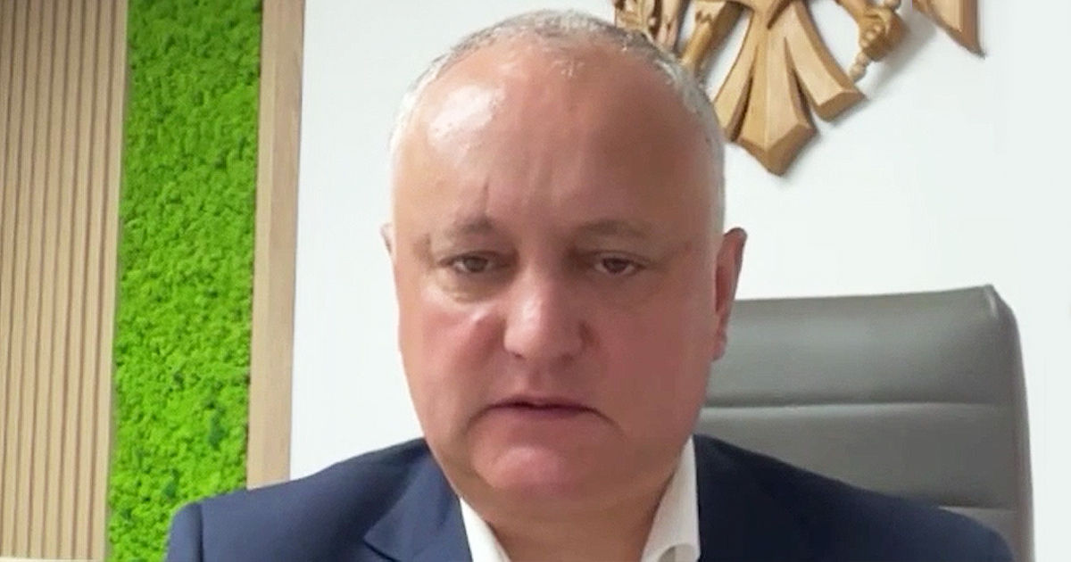 Экс-президент Молдовы Игорь Додон.