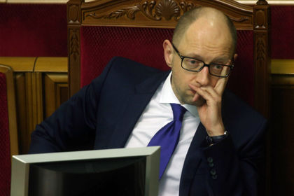 Премьер-министр Украины Арсений Яценюк.