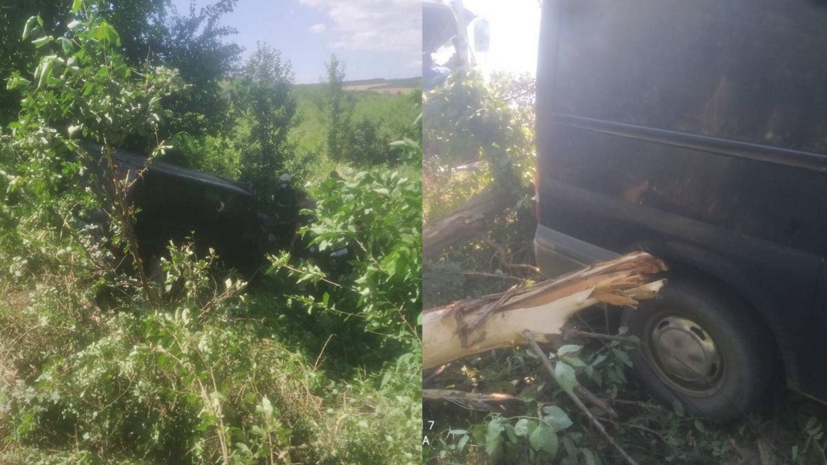 В Сороках автомобиль врезался в дерево, водитель скончался.