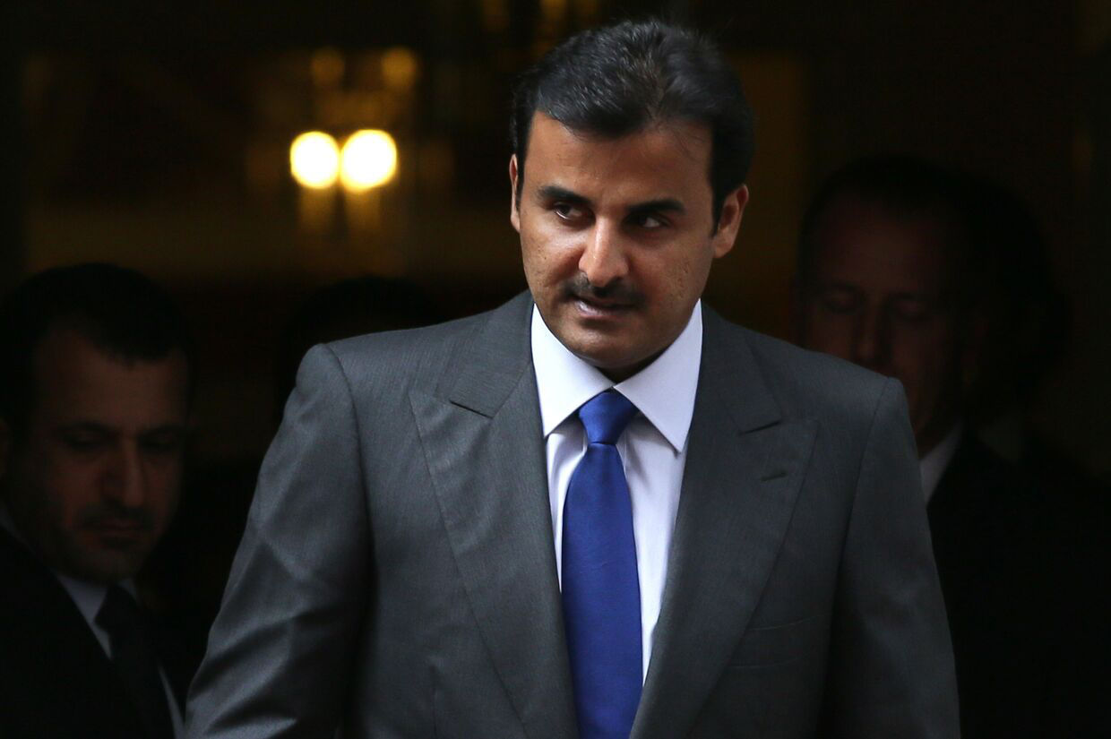 Эмир Катара шейх Тамим бен Хамад Аль Тани.