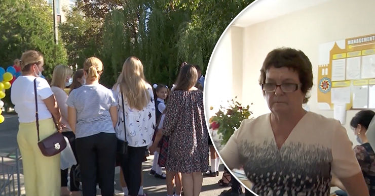 Учебный год в гимназии в селе Пырыта начался со скандала родителей.