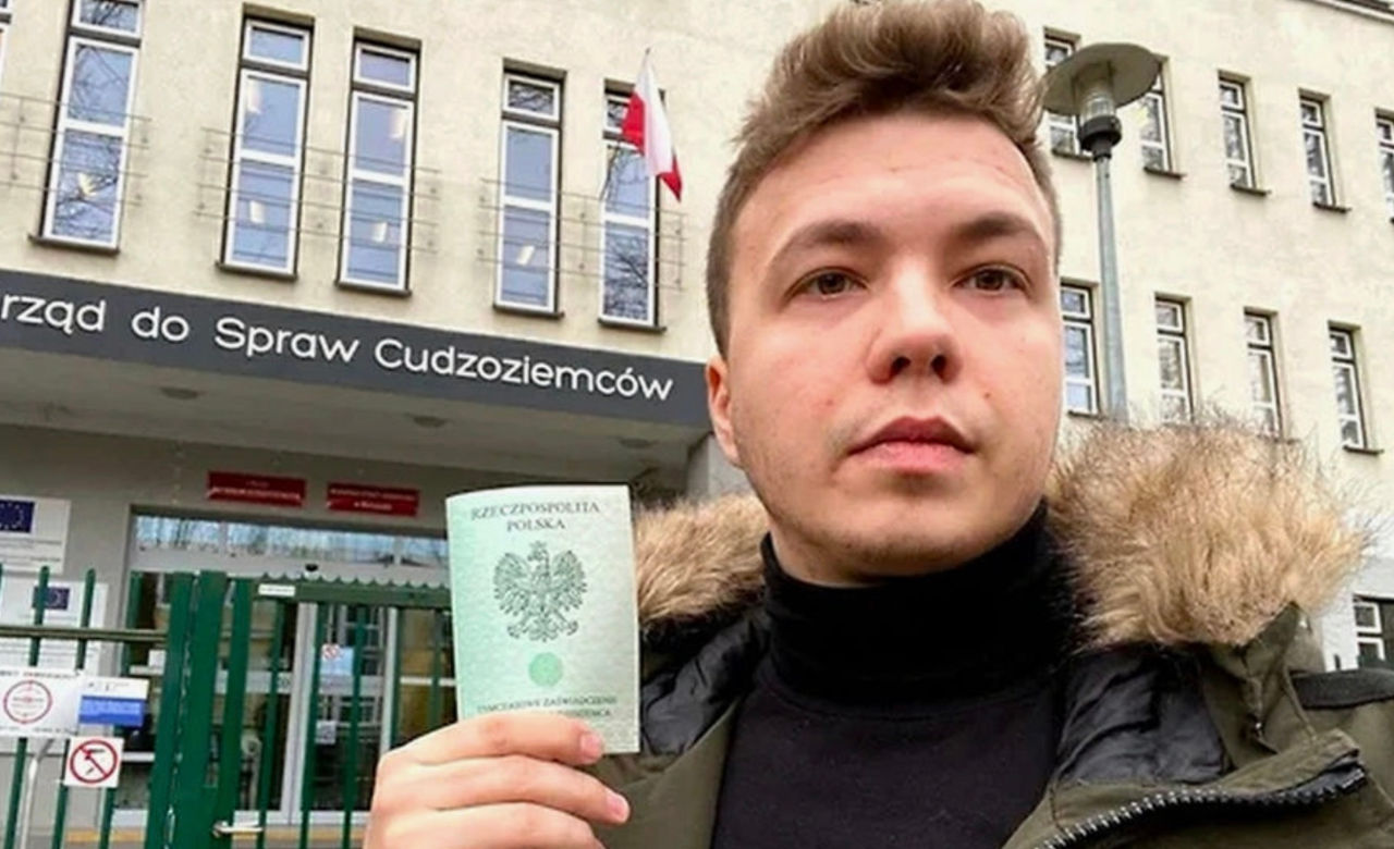 Protasevici a confirmat că lucrează în serviciile de informații din Belarus.