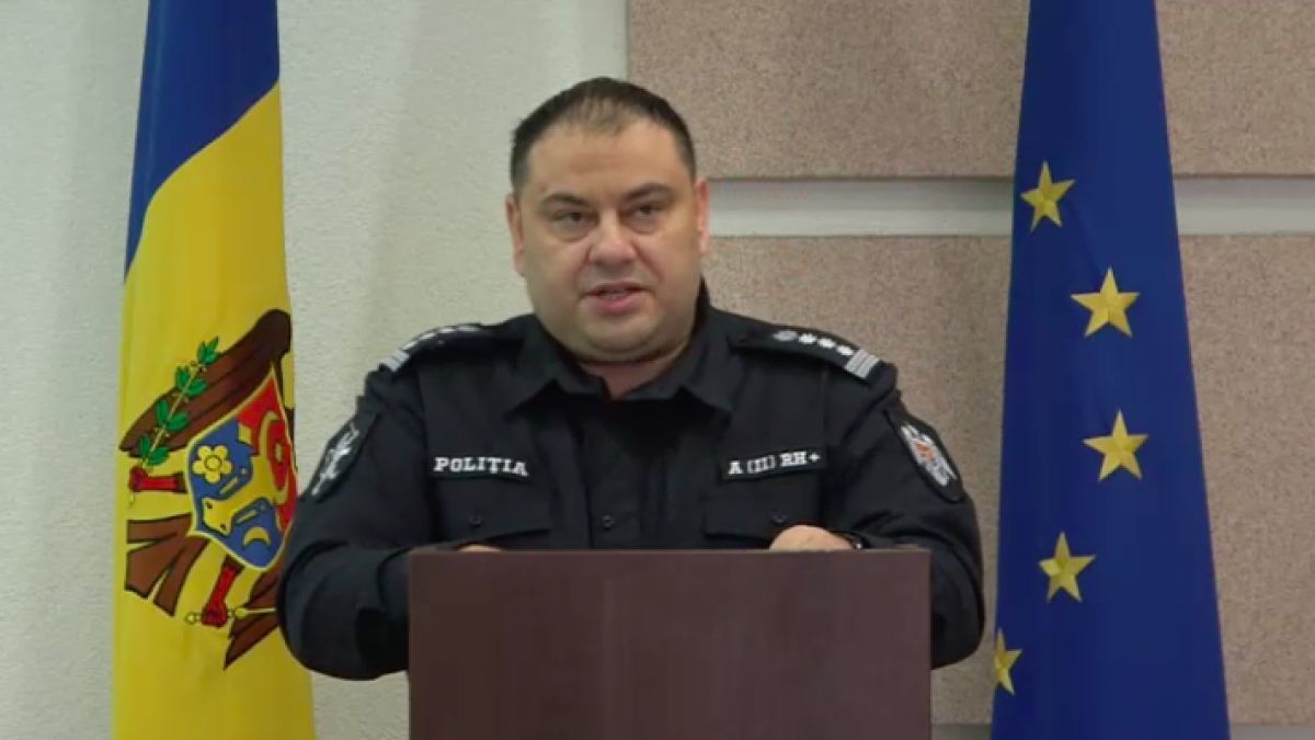 Заместитель начальника Главного управления полиции (IGP) Марин Максиан.