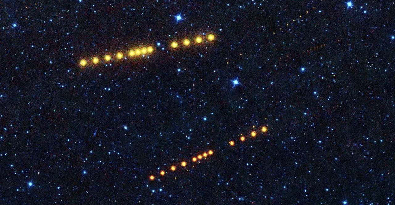 Ученые: Астероиды бросают друг в друга «космическими снежками».