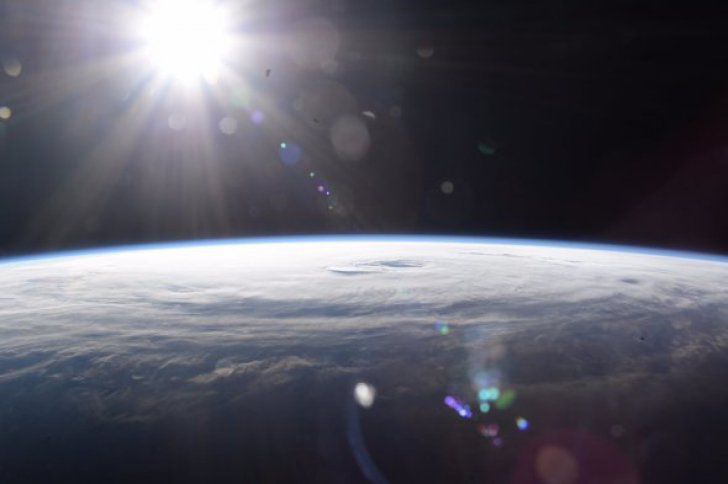 Imagini extraordinare realizate de astronauţi cu Uraganul Maria. Foto: nasa.gov