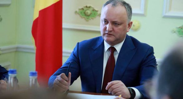 Dodon ar fi gata să găsească un numitor comun cu clasa politică. Foto: presedinte.md