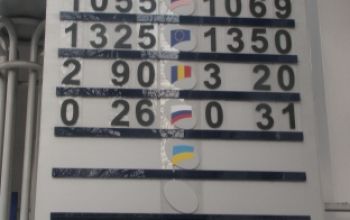 Pe piaţa internaţională moneda unică europeană este cotată la 1.2514 USD comparativ cu 1.2566, ieri