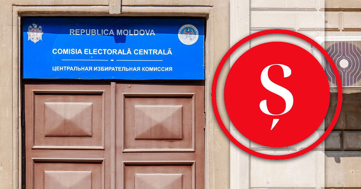 ЦИК уведомила Министерство юстиции об ограничении деятельности партии „Шанс”. Коллаж: Point.md