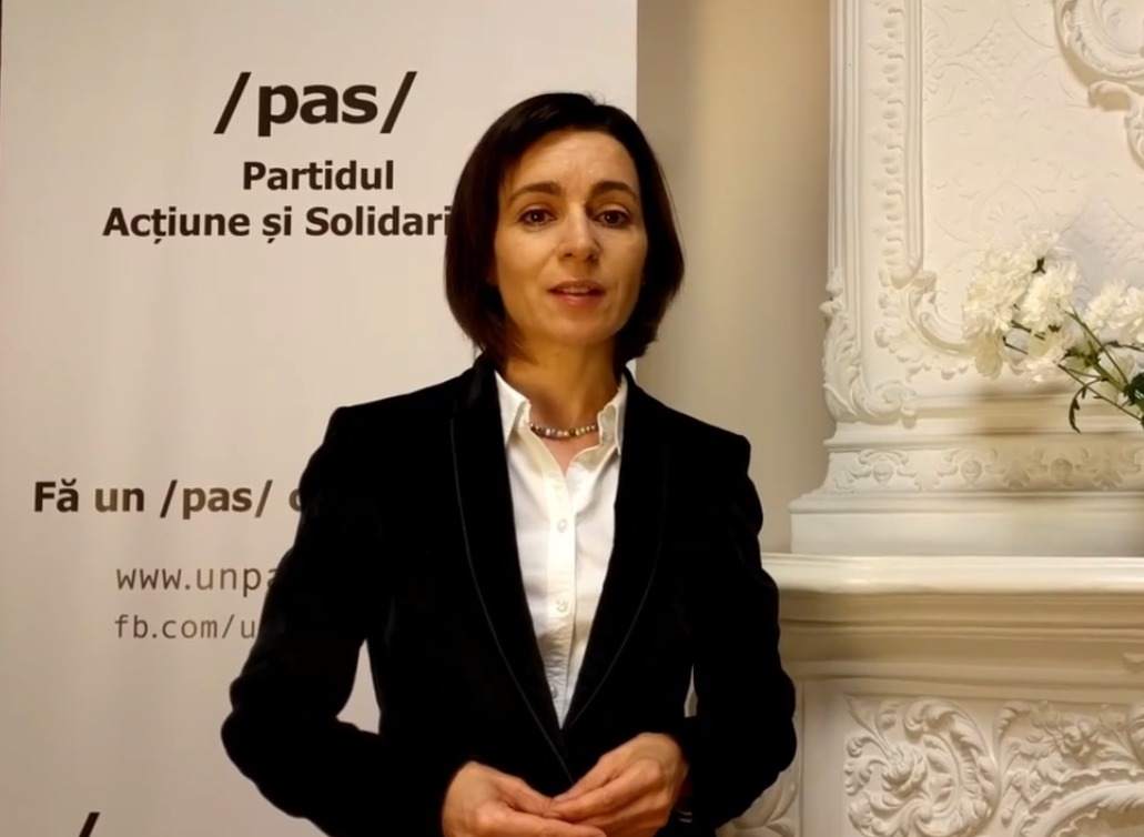 Maia Sandu, a anunțat azi mobilizare generală pentru turul doi al alegerilor prezidențiale. Foto: moldova24.info