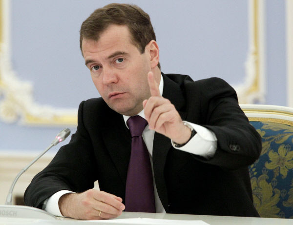 Премьер-министр России Дмитрий Медведев.