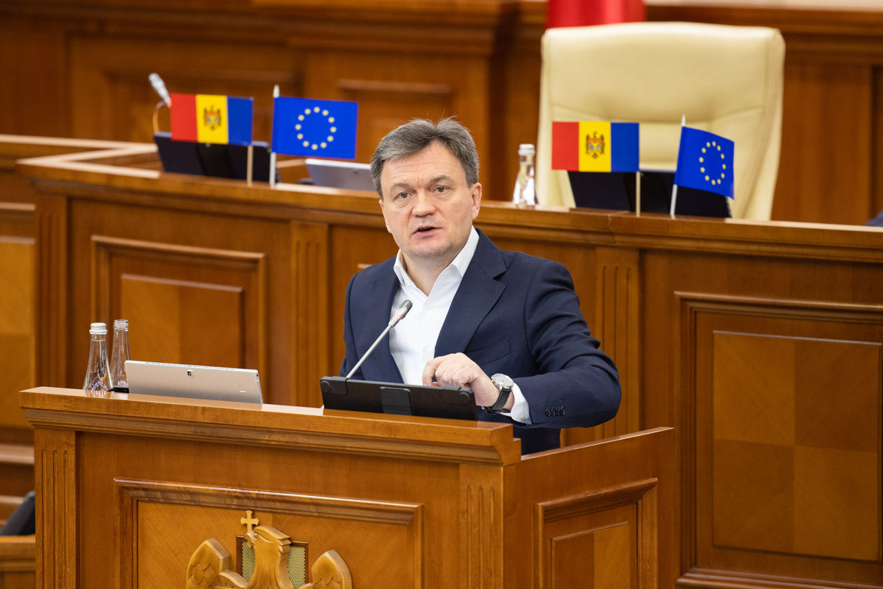 Премьер-министр Республики Молдова Дорин Речан.