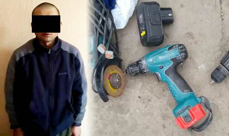 В столице задержан вор, ограбивший дом.