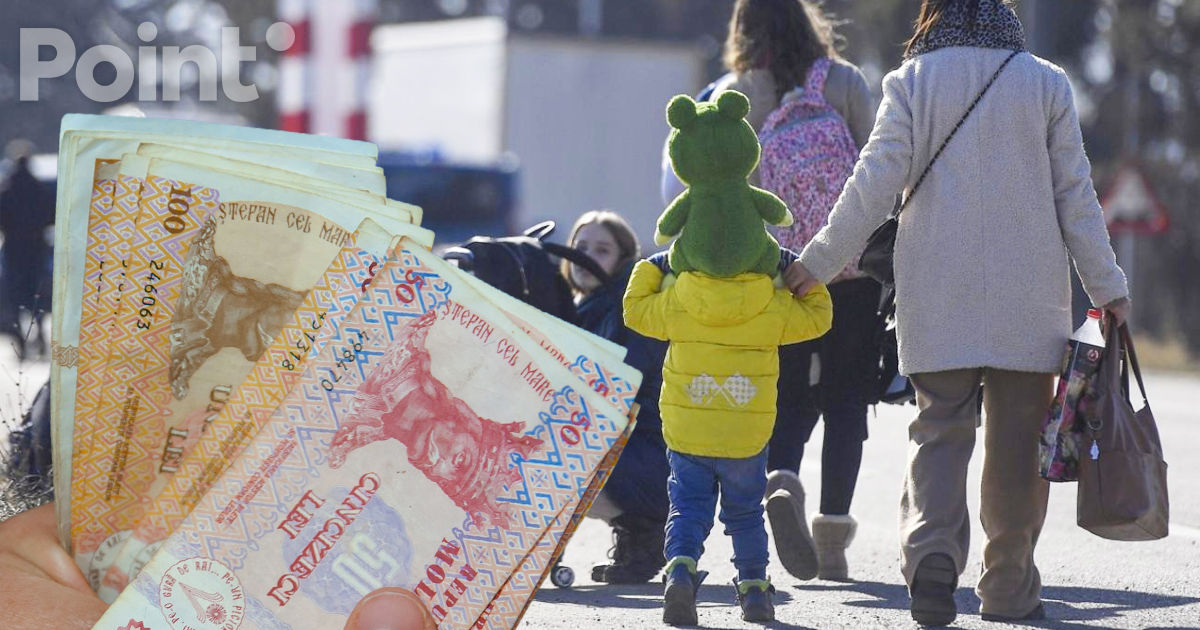 În Moldova începe acordarea ajutorului financiar unic pentru cetățenii vulnerabili și refugiații din Ucraina.