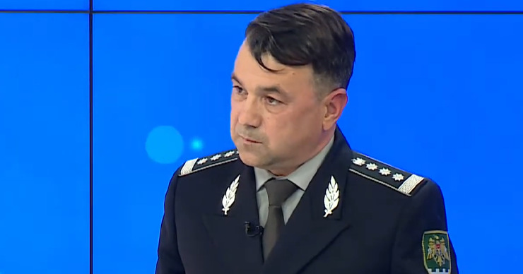 Начальник Службы пограничной полиции Россиян Василой.