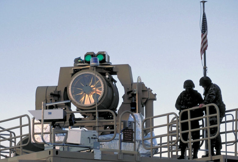 Прототип боевого лазера Northrop Grumman MLD