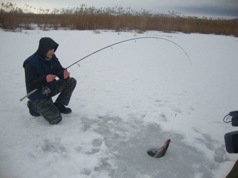 Sezonul pescuitului la copcă. Lacurile, luate cu asalt de pescari