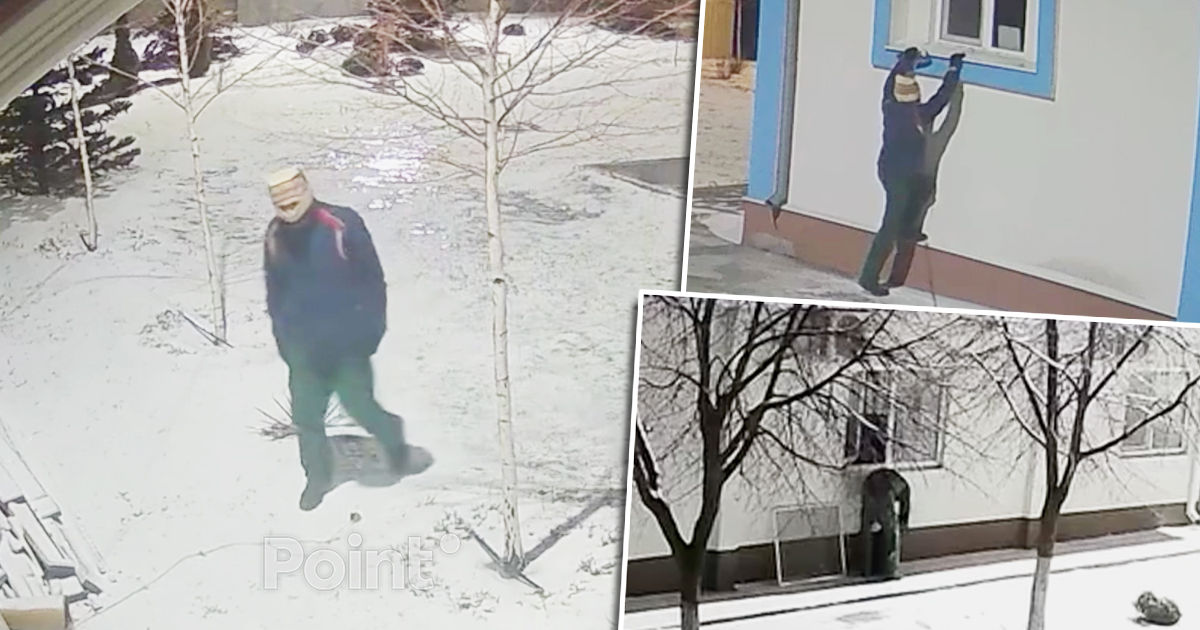 В Добруже вор дважды обокрал церковь: граждан просят помочь опознать злоумышленника.