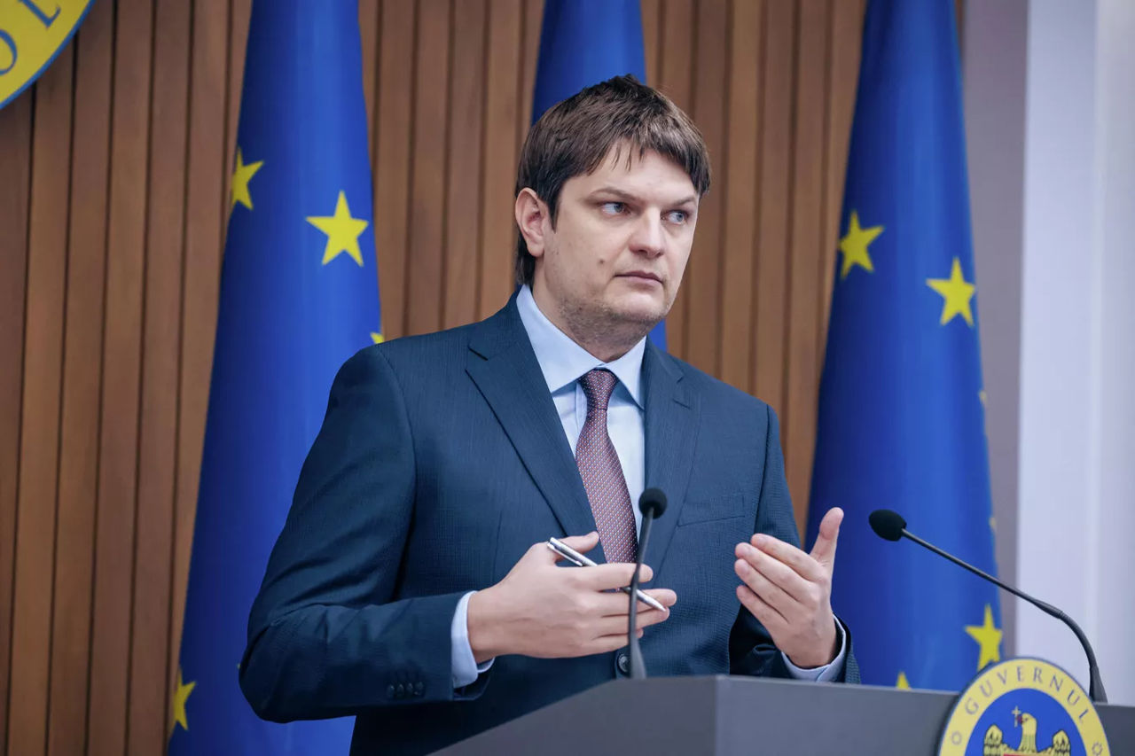 Министр инфраструктуры и регионального развития Андрей Спыну.