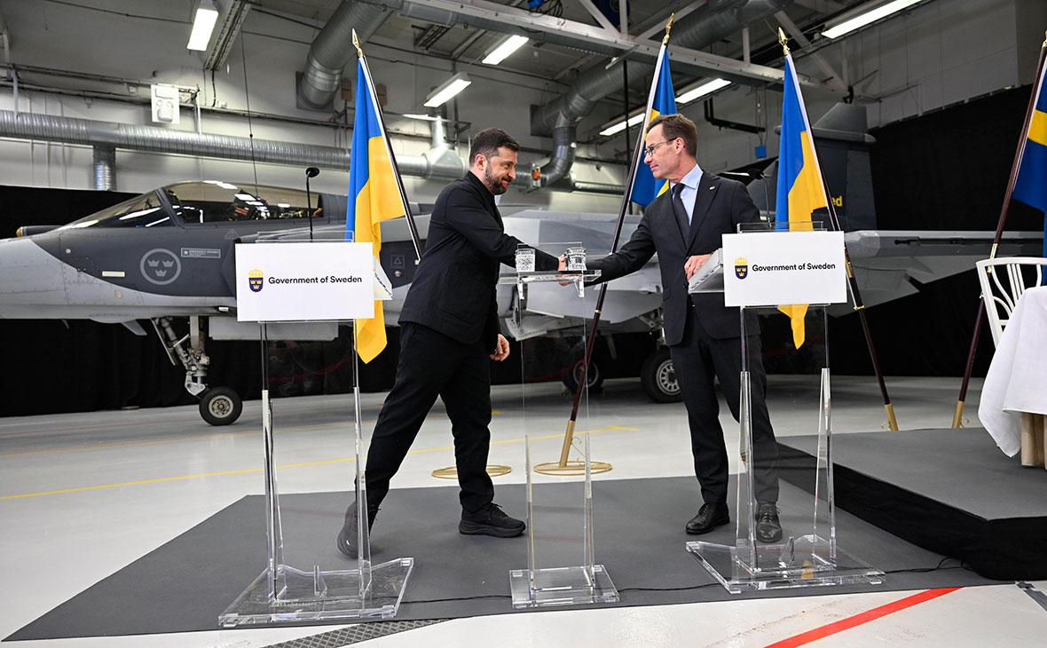 Saab готов открыть в Украине завод по сборке истребителей Gripen.