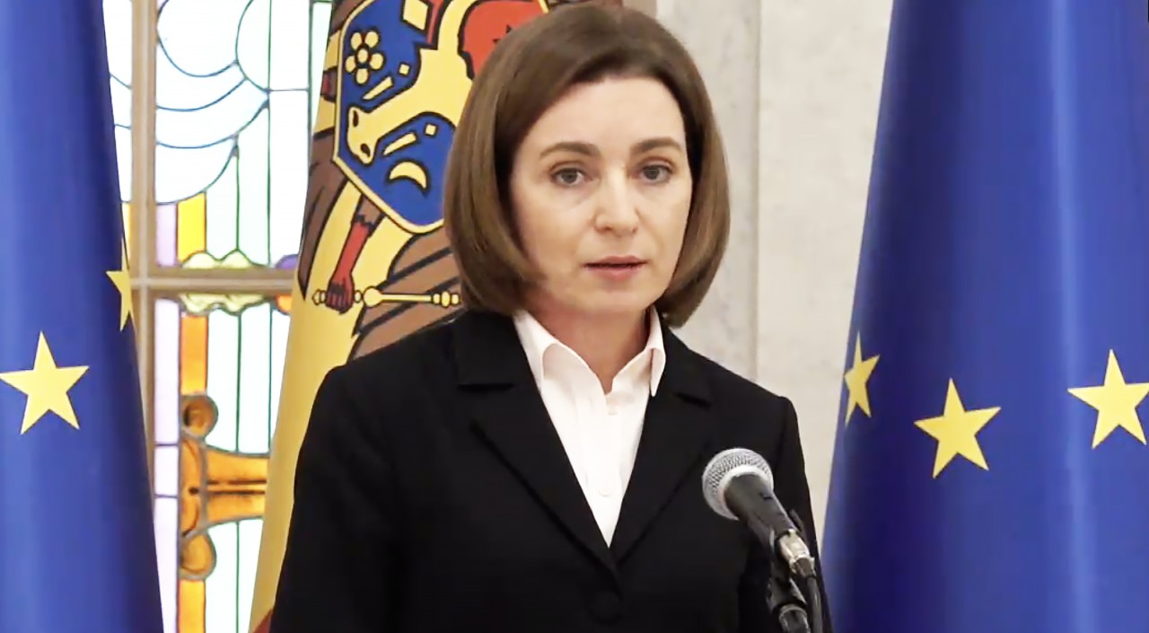 Президент Республики Молдова Майя Санду. 