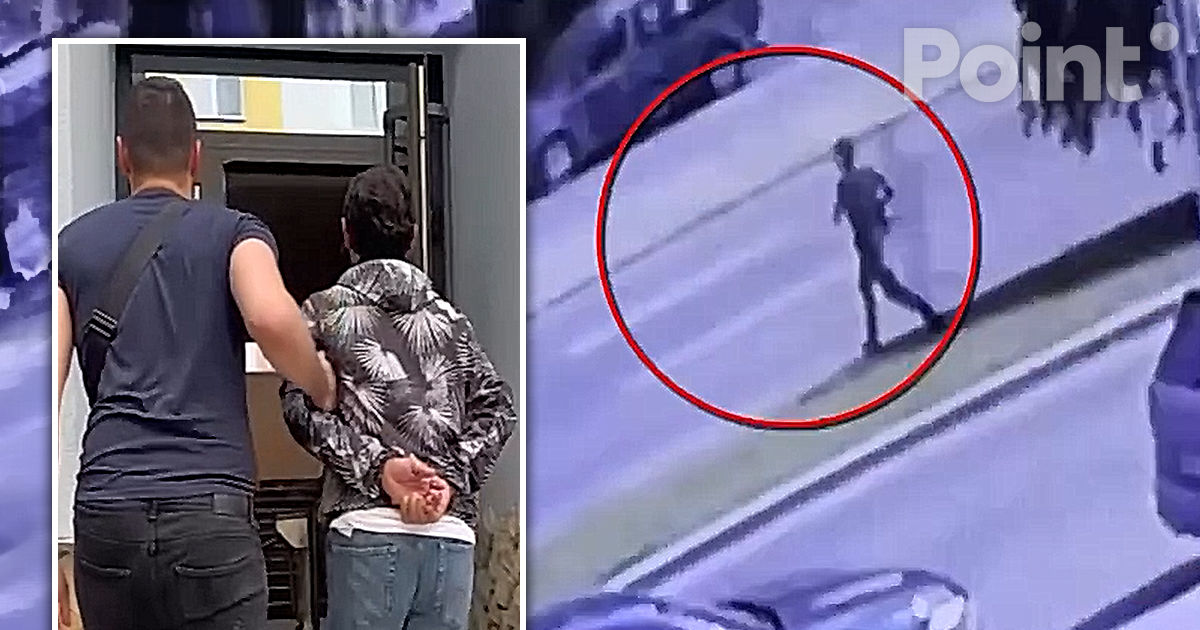 Jaf pe o strada din Chișinău: Un cetățean străin, reținut de oamenii legii.