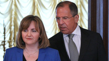 "Ценим вашу заинтересованность в том, чтобы продолжать наши отношения на уровне МИД", - сказал Лавров.