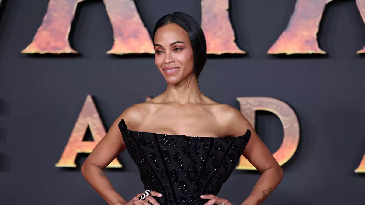 Zoe Saldana i-a retras celebrei Scarlett Johansson titlul de actriță cu cele mai mari încasări.
