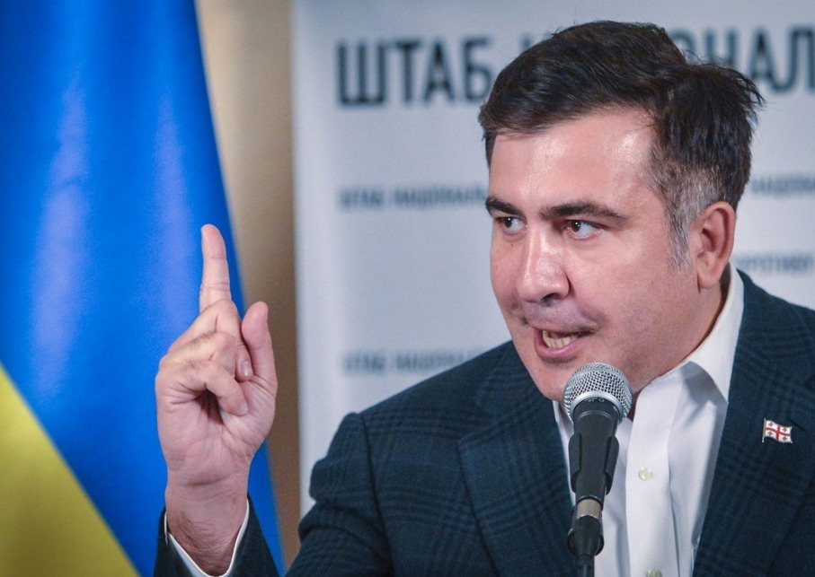 Глава Одесской ОГА Михаил Саакашвили.