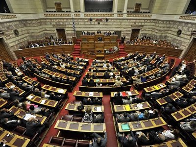 Stânga moderată greacă susţine guvernul de coaliţie, dar nu participă la formarea acestuia (Imagine: Mediafax Foto/AFP)