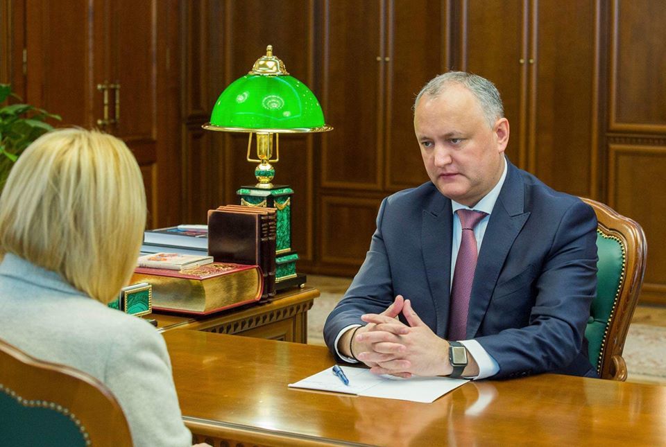 Президент Молдовы Игорь Додон.