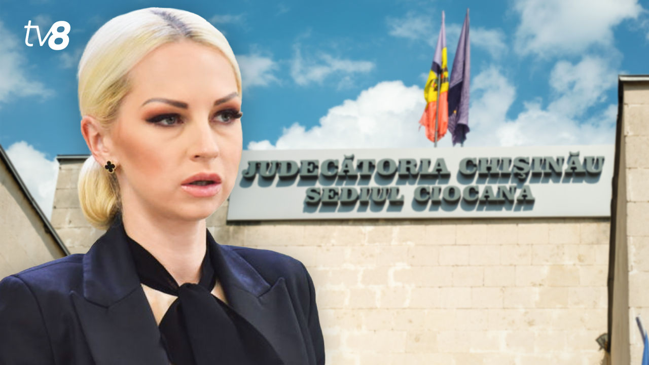 Возле здания суда на Чеканах проходит протест в поддержку Марины Таубер. Коллаж: tv8.md