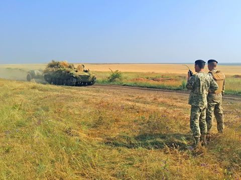 Украина объявила об учениях морской пехоты на юге страны.