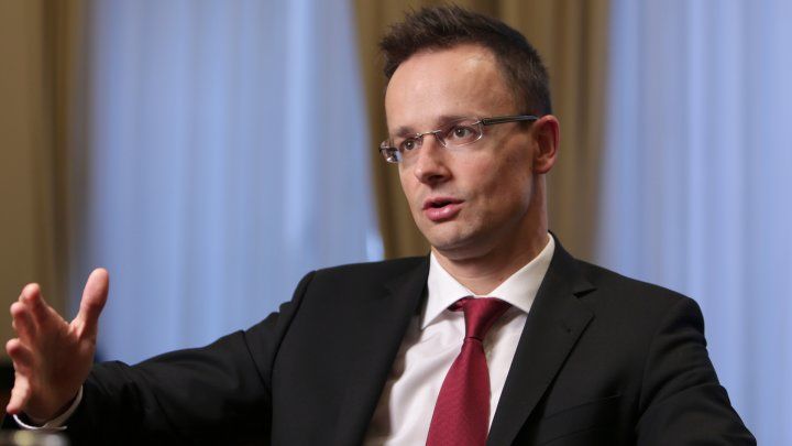 Ministrul de Externe al Ungariei, Peter Szijjarto.